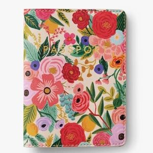 ❤️BUY 5 GET 3 FREE  Rifle Paper Co Red and Pink Floral Passport Holder